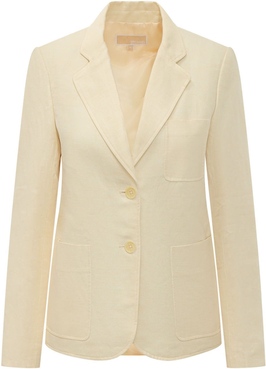 Michael Kors Blazer con Revers e Tasche Applicate Wit