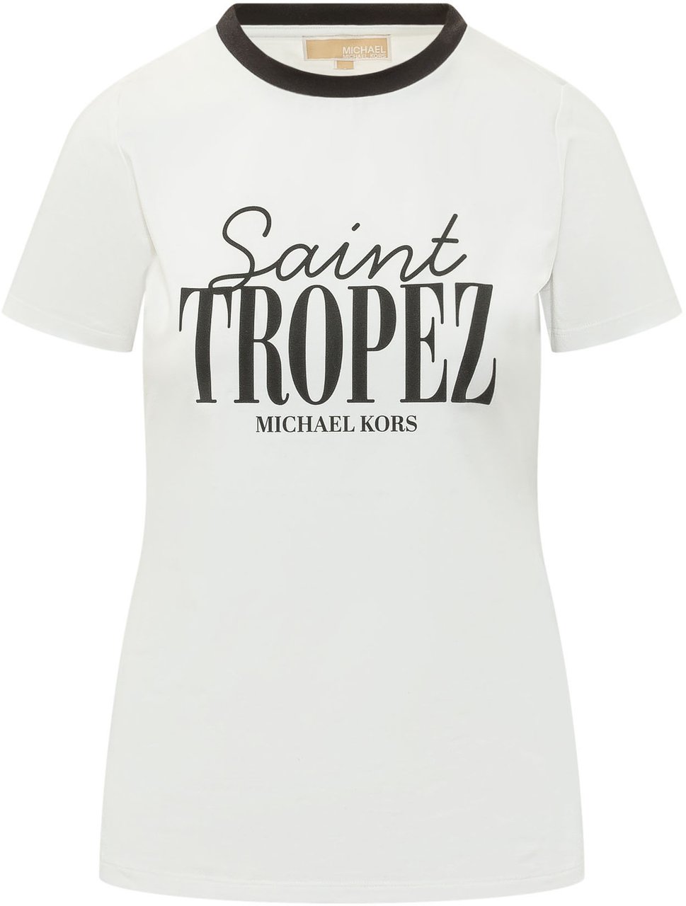 Michael Kors T-shirt con Stampa Frontale Wit