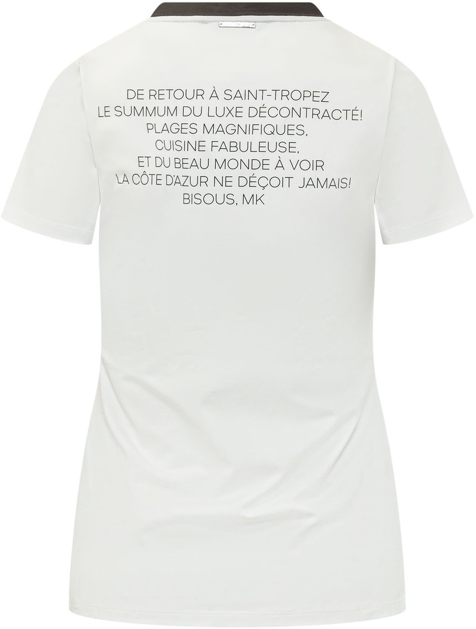 Michael Kors T-shirt con Stampa Frontale Wit