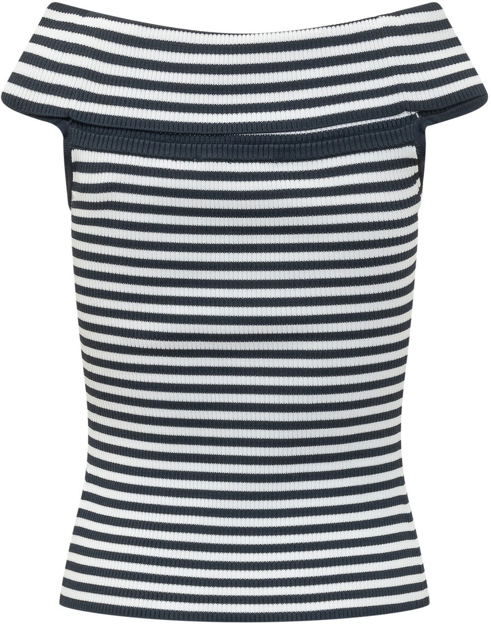 Michael Kors Top a Righe con Scollo a Barchetta Divers