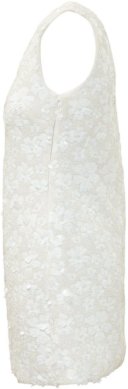 Michael Kors Abito con Scollo a V e Stampa Floreale Wit