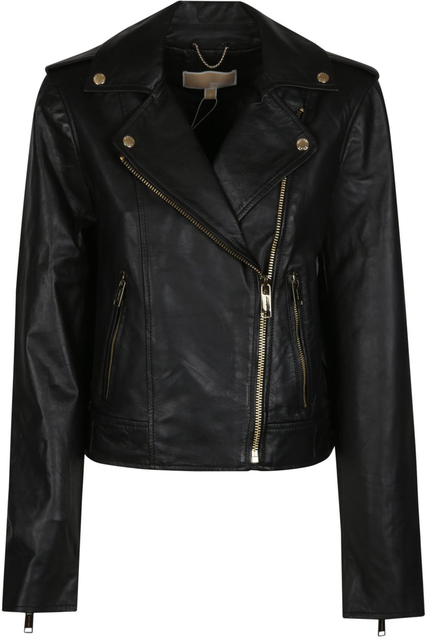 Michael Kors Biker Jacket Black Zwart