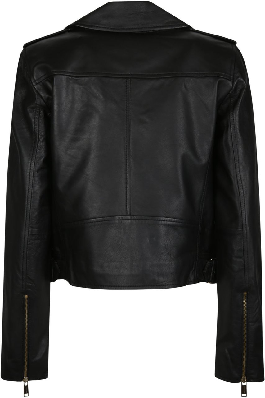Michael Kors Biker Jacket Black Zwart