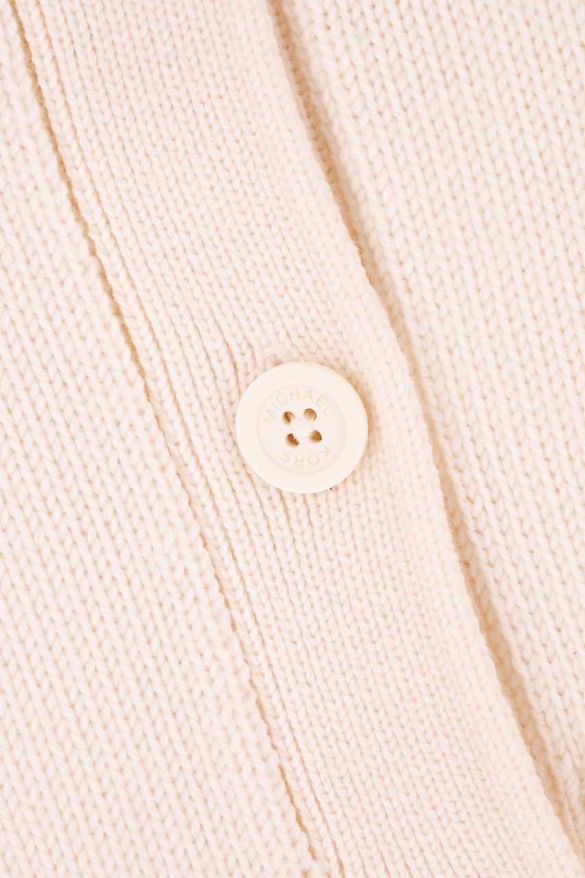 Michael Kors Michael Kors Ivory wool cardigan Neutraal