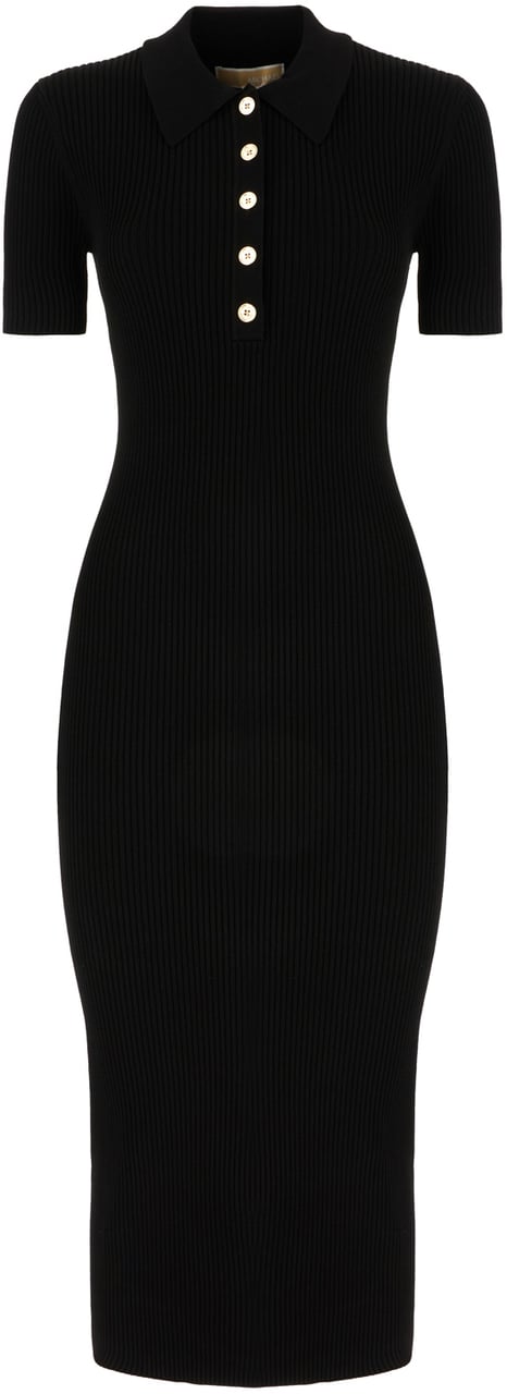 Michael Kors Michael Kors Black viscose blend dress Zwart