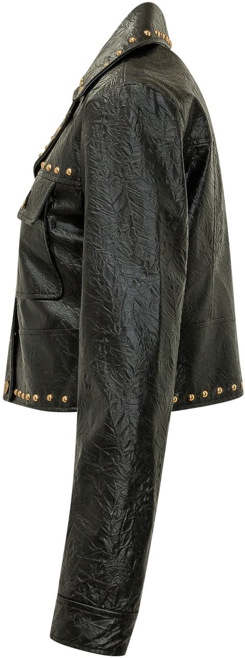 Michael Kors Giacca Corta con Borchie Zwart