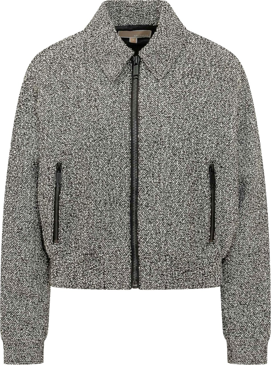 Michael Kors Bomber Tweed Grijs
