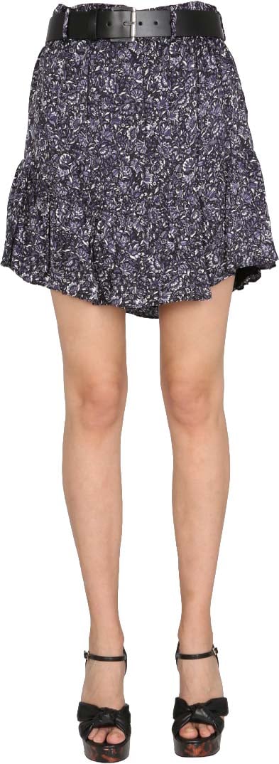 Michael Kors Mini Viscose Skirt Grijs