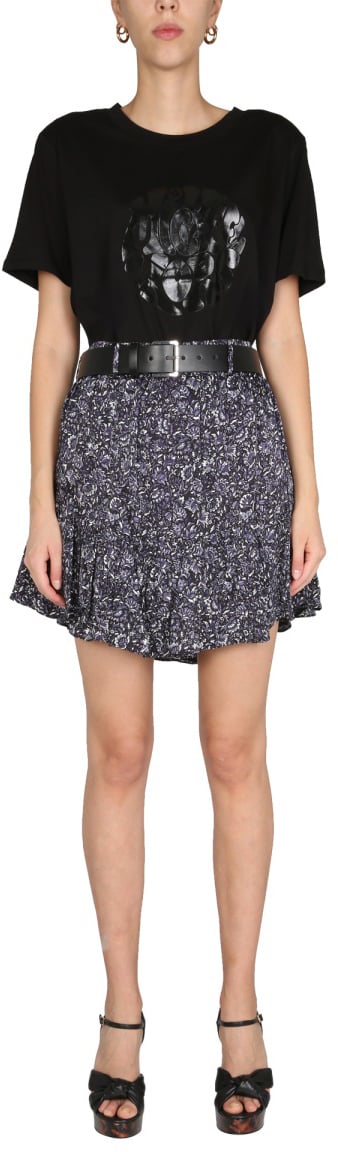 Michael Kors Mini Viscose Skirt Grijs