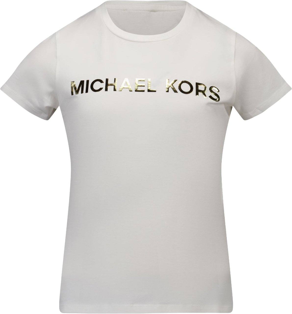 Michael Kors Kinder Meisjes T-Shirt In Off White Wit