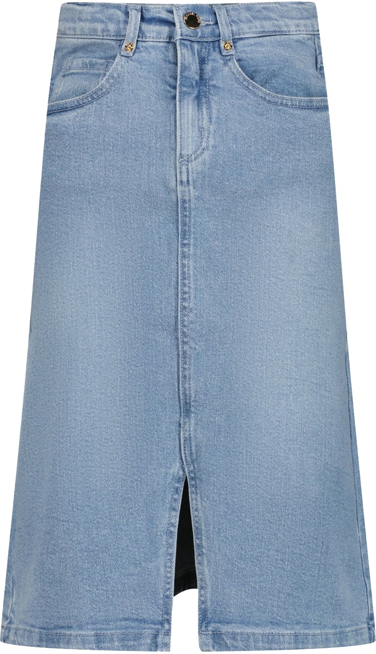 Michael Kors Michael Kors Kinder Meisjes Rokje In Jeans Blauw