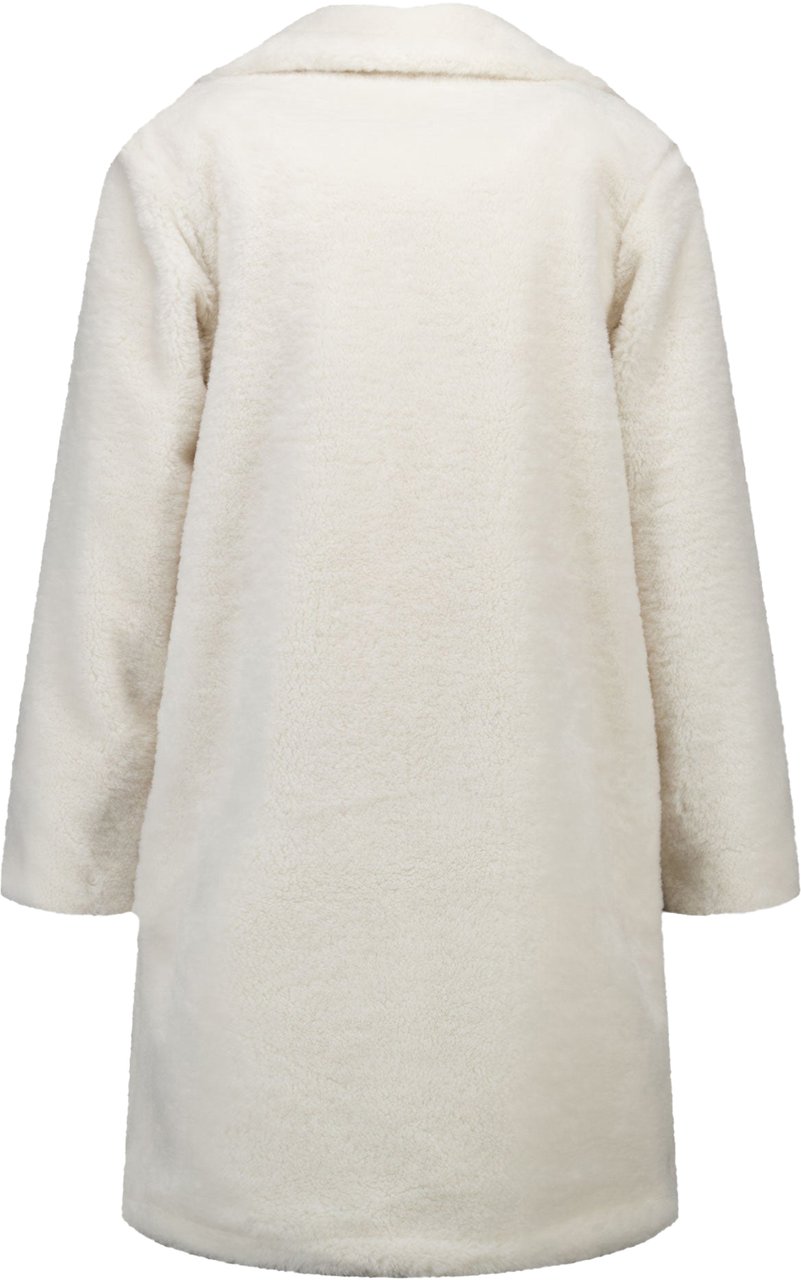 Michael Kors Michael Kors Kinder Meisjes Faux Fur Jassen In Off White Wit