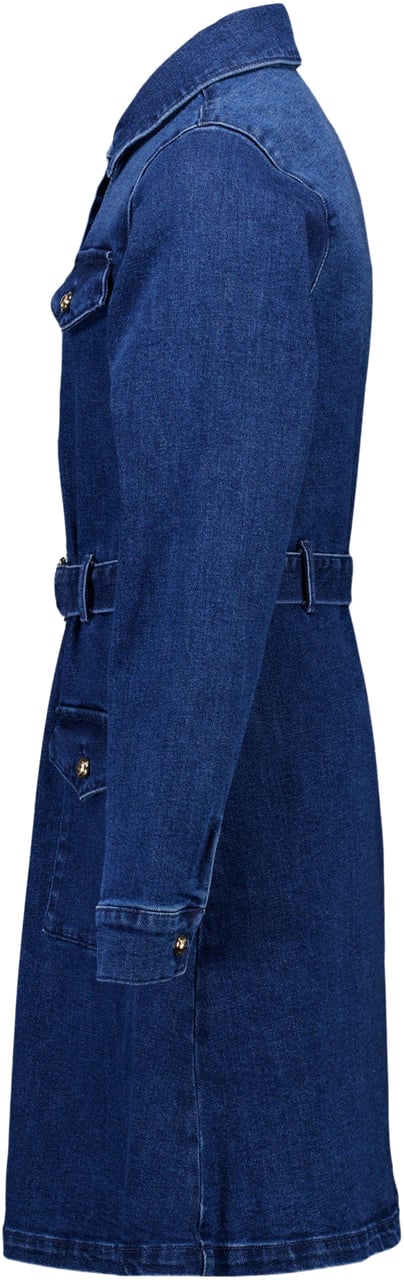Michael Kors Michael Kors Kinder Meisjes Jurk In Jeans Blauw