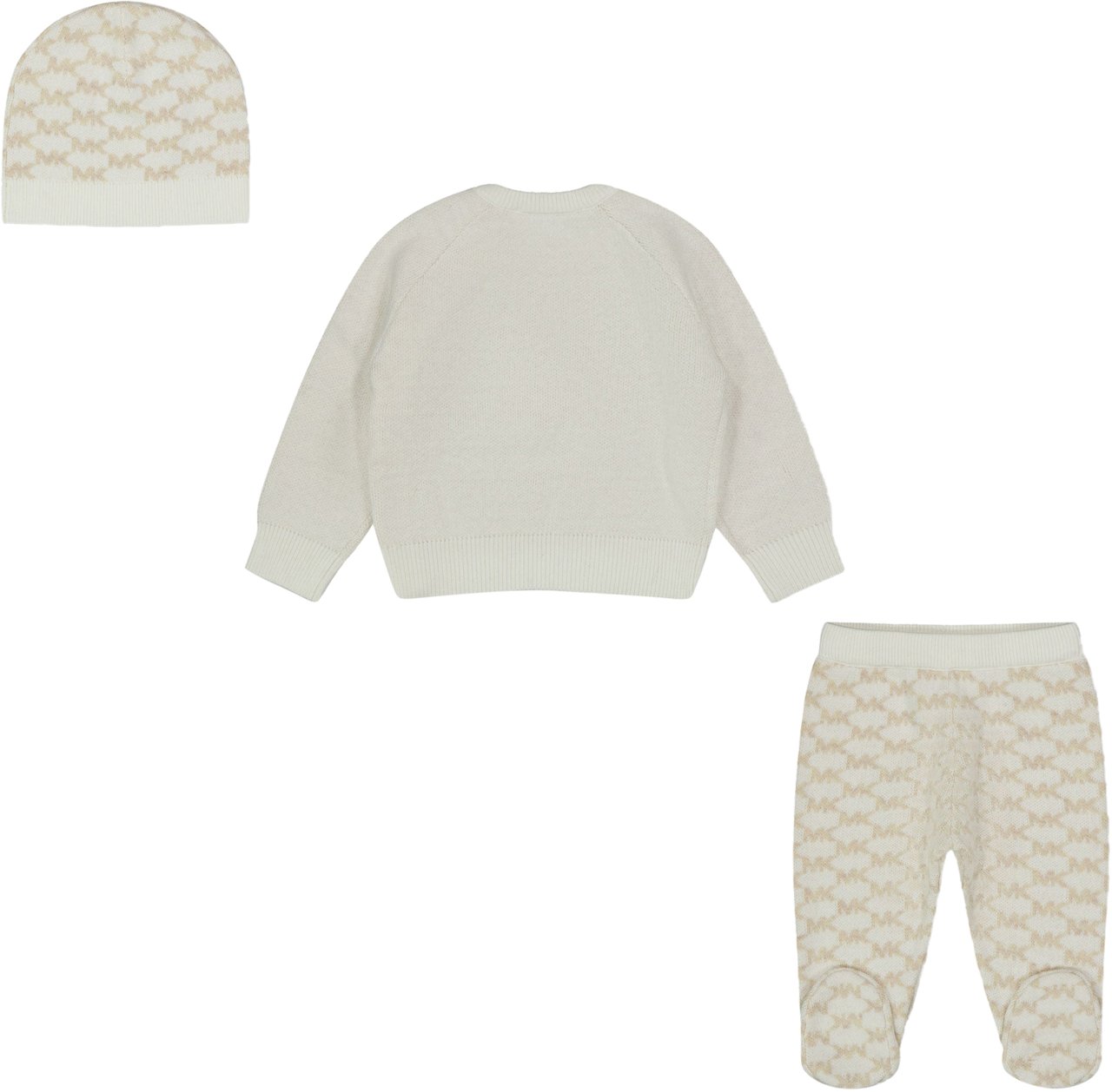 Michael Kors Michael Kors Baby Meisjes Boxpakje In Off White Wit