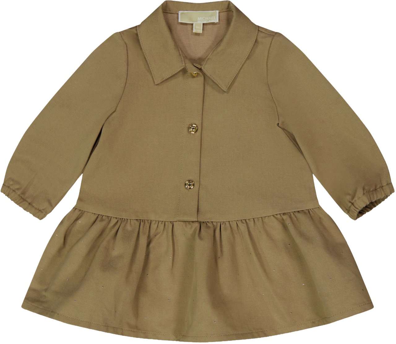 Michael Kors Michael Kors Baby Meisjes Jurk In Camel Taupe