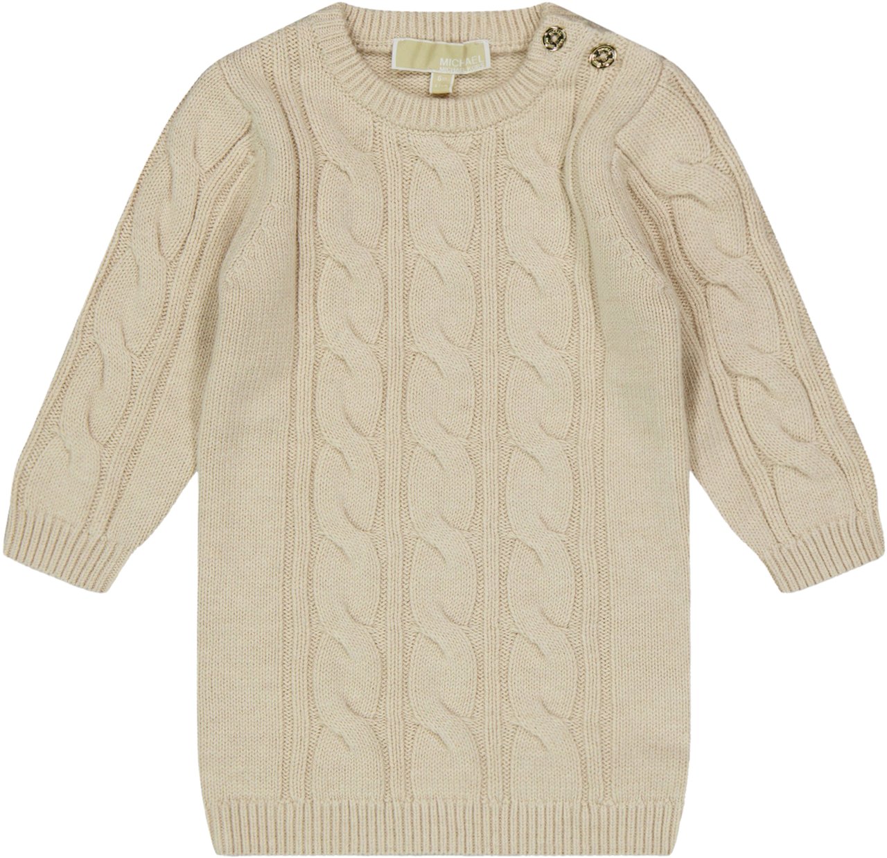 Michael Kors Michael Kors Baby Meisjes Jurk In Licht Beige Beige