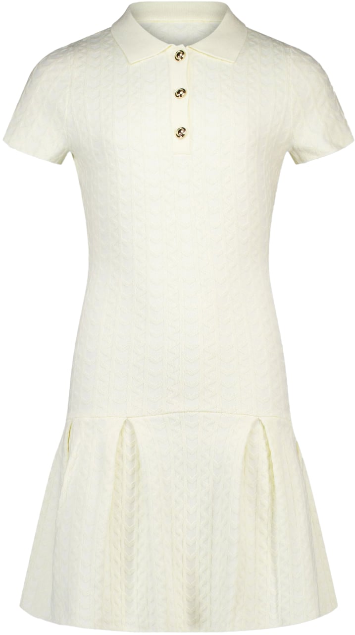 Michael Kors Michael Kors Kinder Meisjes Jurk In Ecru Beige