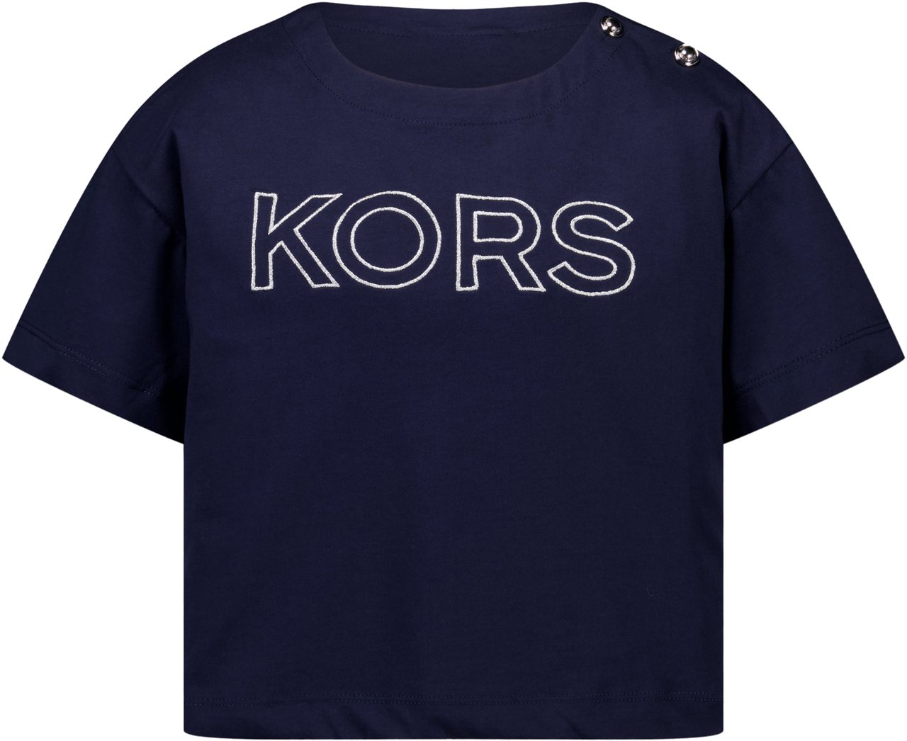 Michael Kors Michael Kors Kinder Meisjes T-Shirt In Navy Blauw