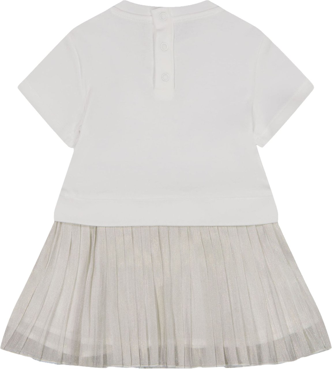 Michael Kors Baby Meisjes Jurk In Wit Wit