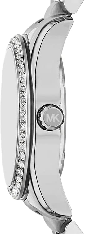 Michael Kors Michael Kors Horloge MK4979 Lexington Staal Quartz met Zirkonia 34mm Zilver