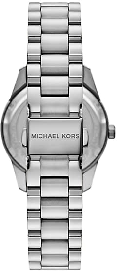 Michael Kors Michael Kors Horloge MK4979 Lexington Staal Quartz met Zirkonia 34mm Zilver