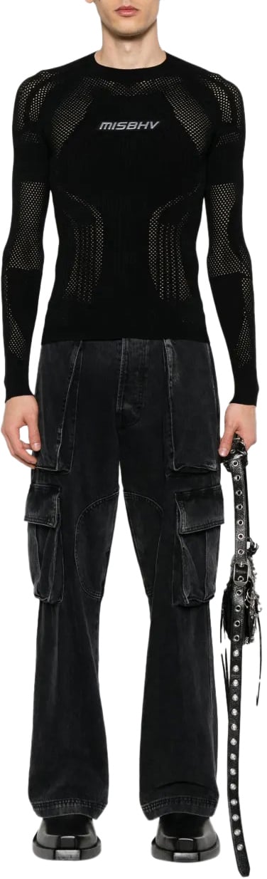 MISBHV Future Sport Top Black Zwart