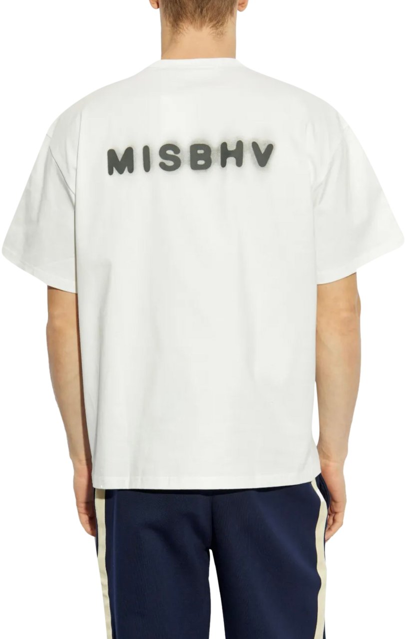 MISBHV Community T-shirt White Wit