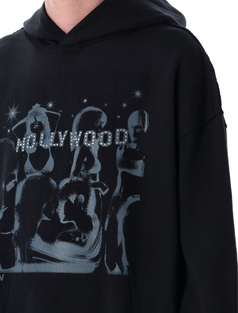 MISBHV Hollywood Hoodie Nero Zwart