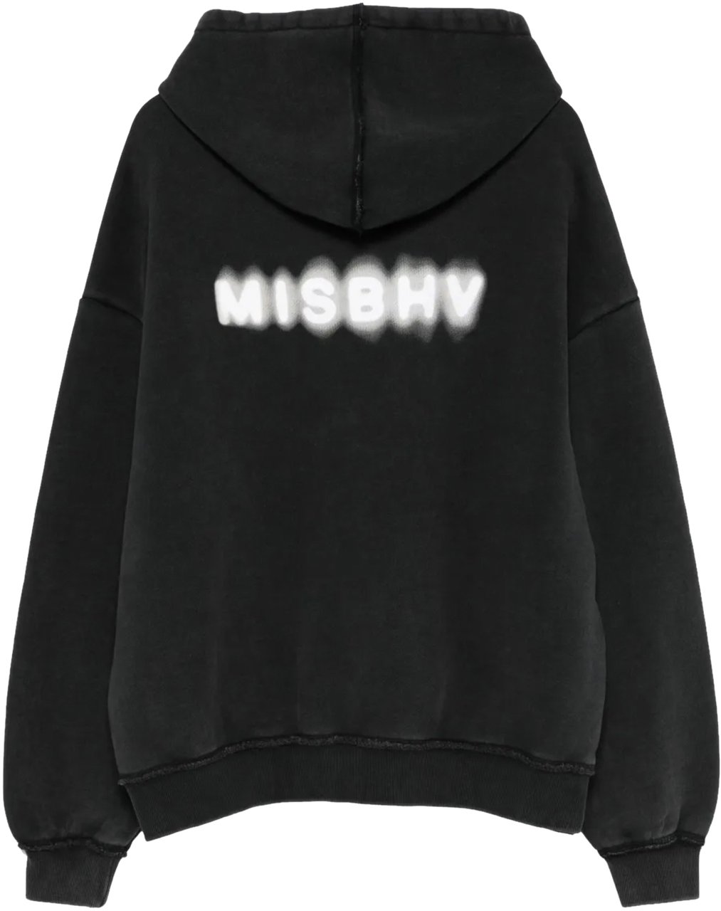 MISBHV Community Hoodie Washed Black Zwart