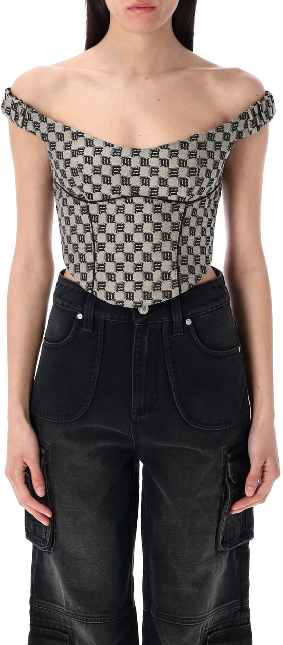 MISBHV Canvas Corset Monogram Divers