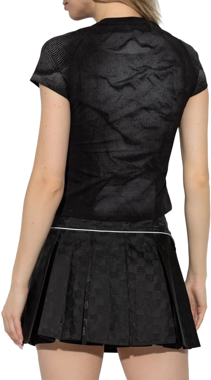 MISBHV Active Printed T-shirt Black Zwart