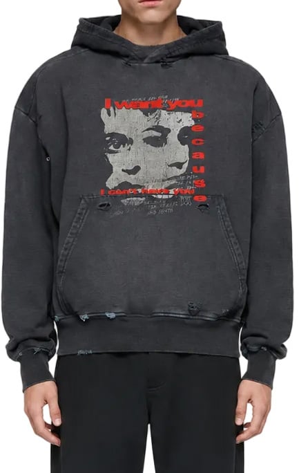 MISBHV I WANT YOU HOODIE BLACK Divers