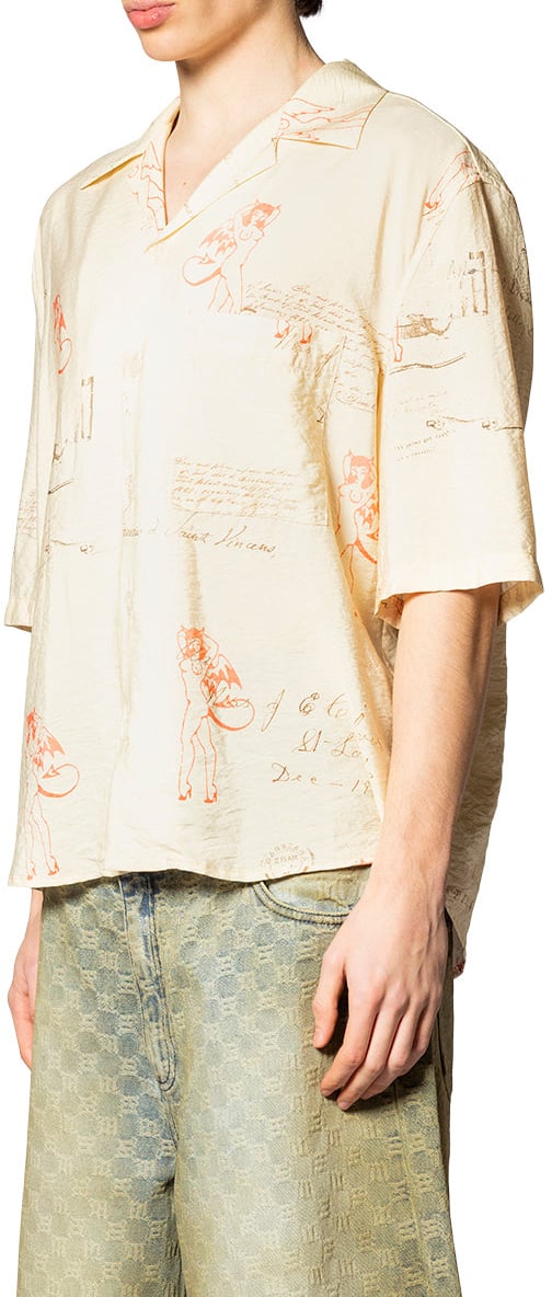 MISBHV DEVIL POSTCARD SHIRT Divers