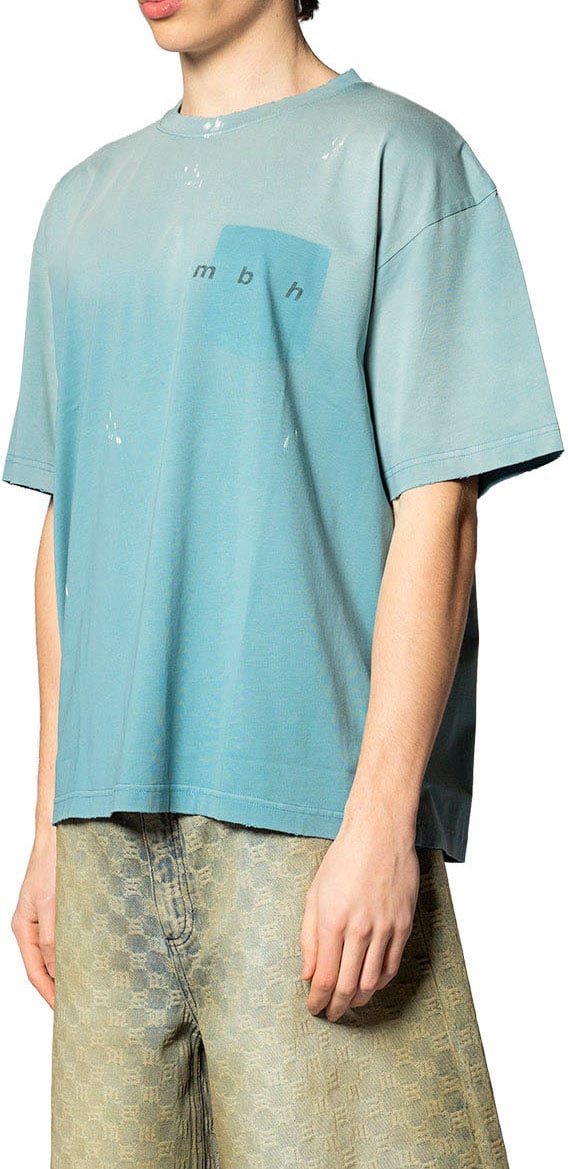 MISBHV HAND WRITING TEAL T-SHIRT Grijs