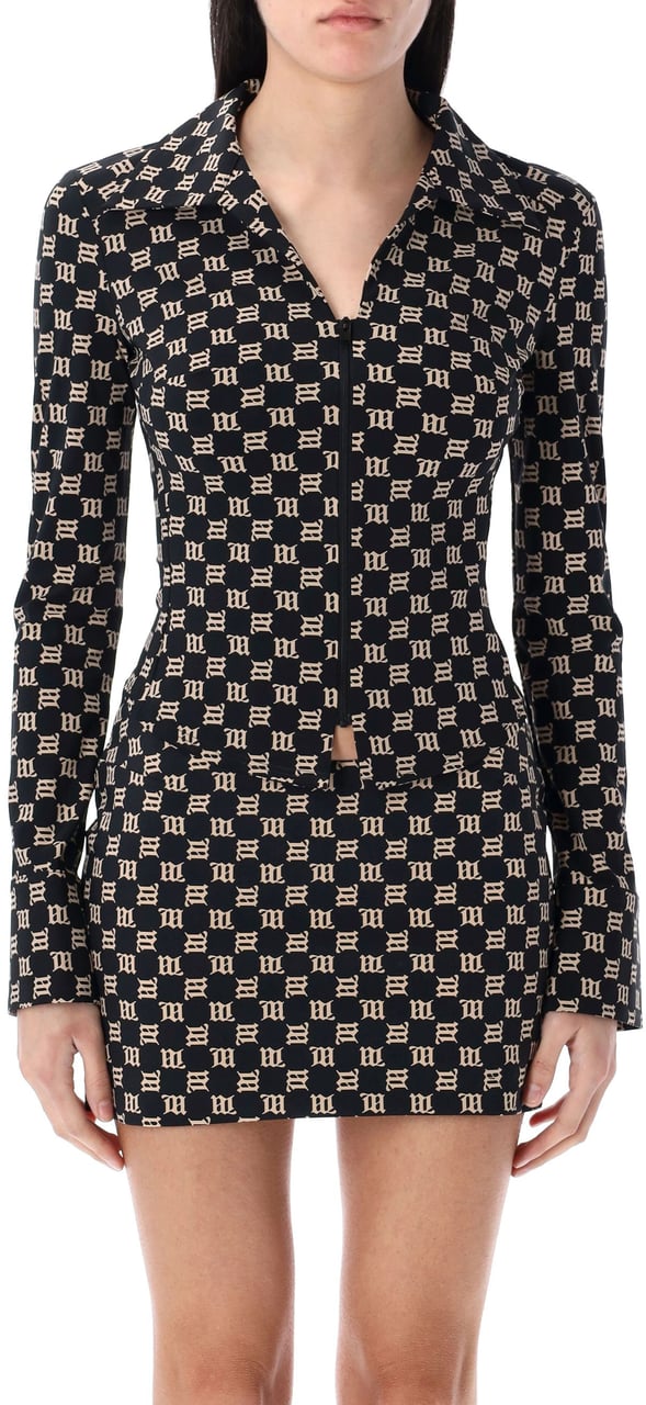MISBHV Monogram 90S Shirt Black/ Beige Beige