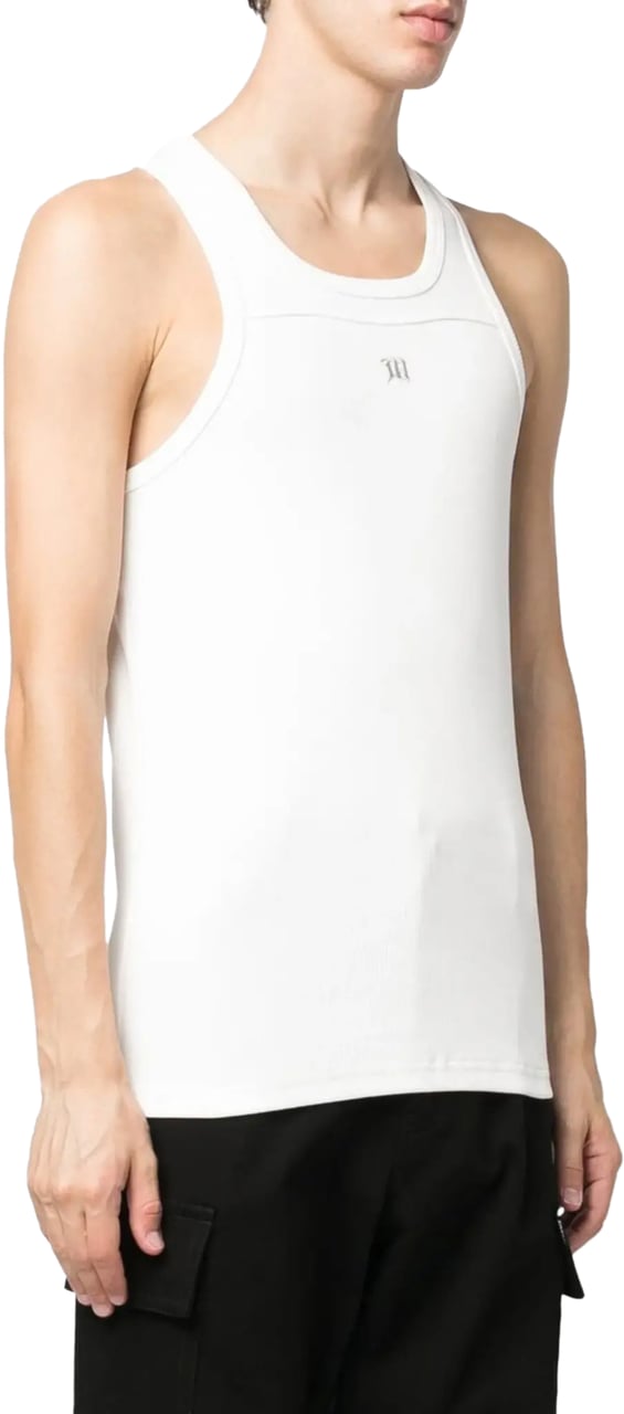 MISBHV M Tank Top White Wit