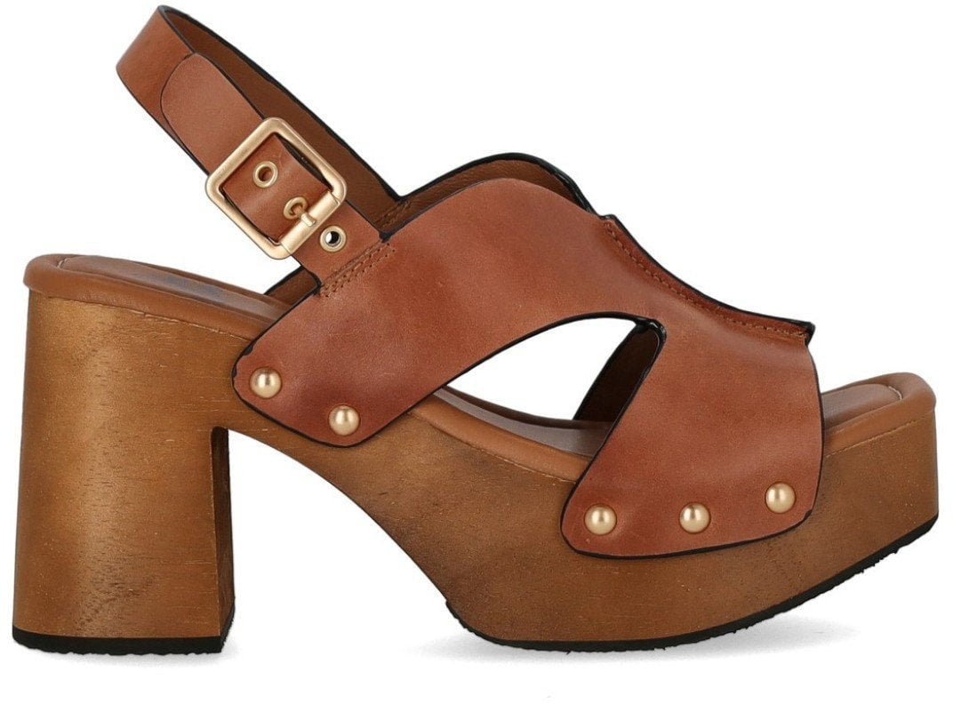 MISS OLIVIA EVA HEELED SANDAL Bruin