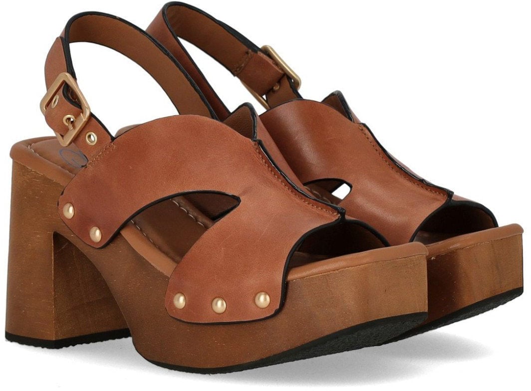 MISS OLIVIA EVA HEELED SANDAL Bruin