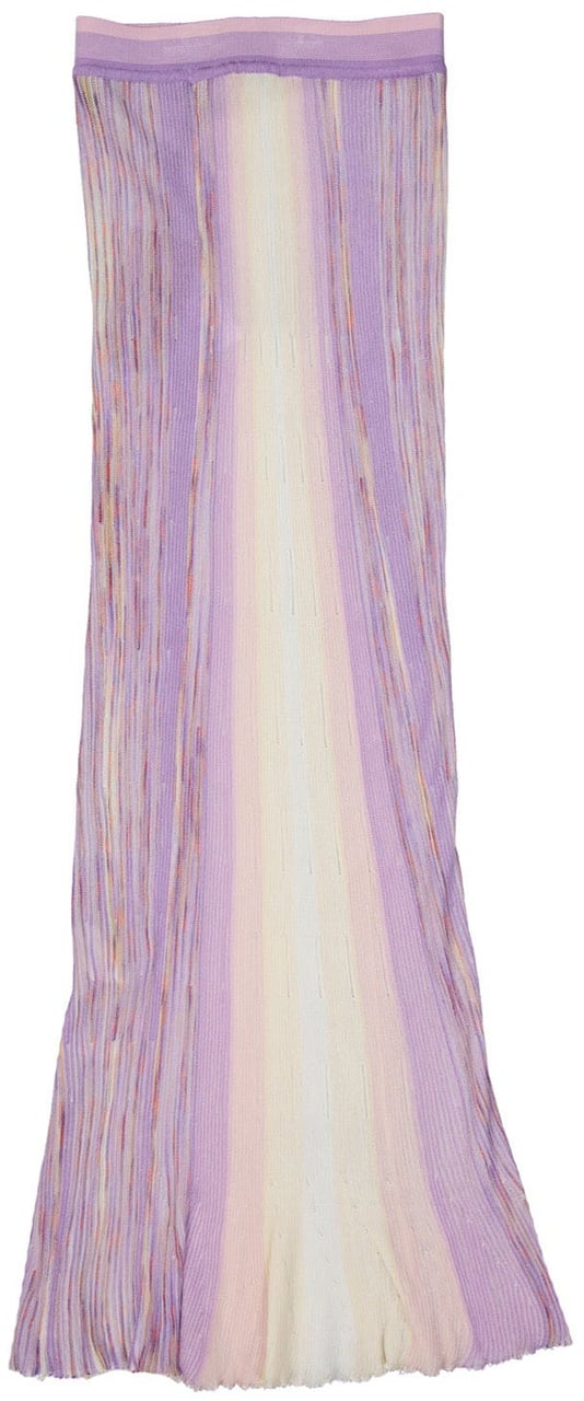 Missoni Elastic Maxi Skirt Paars