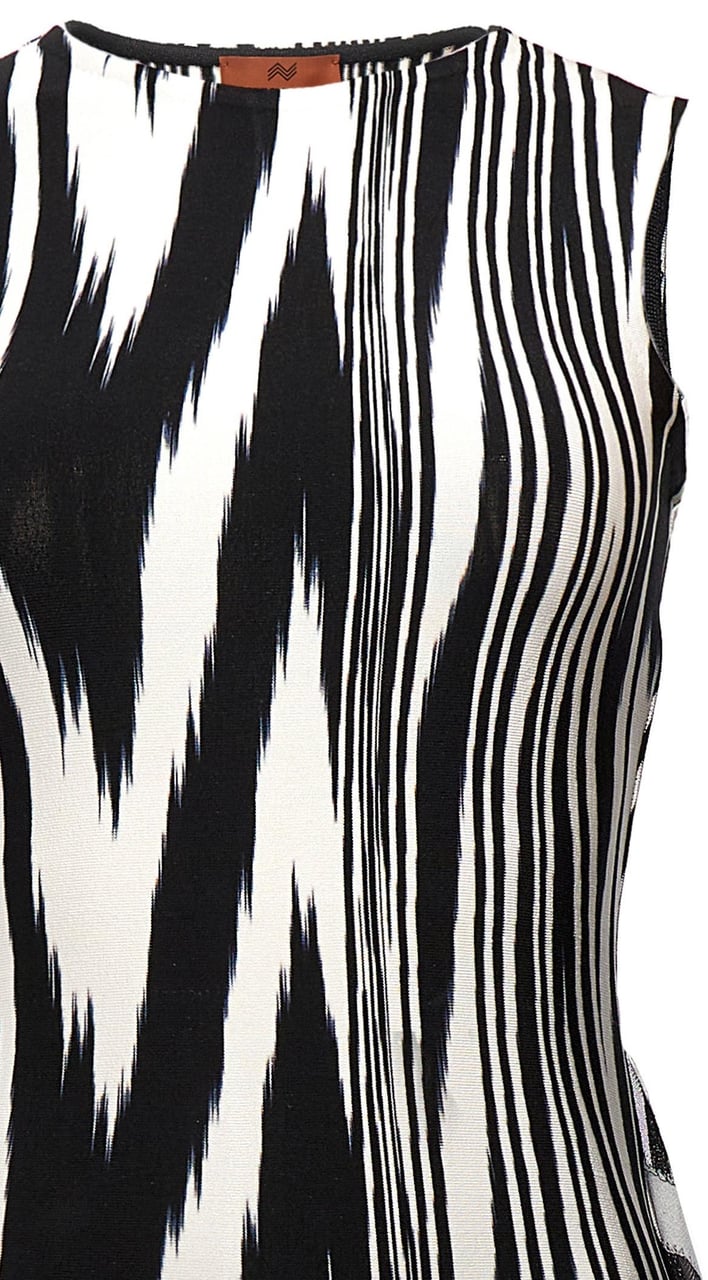 Missoni Bicolor Viscose Bodysuit Divers
