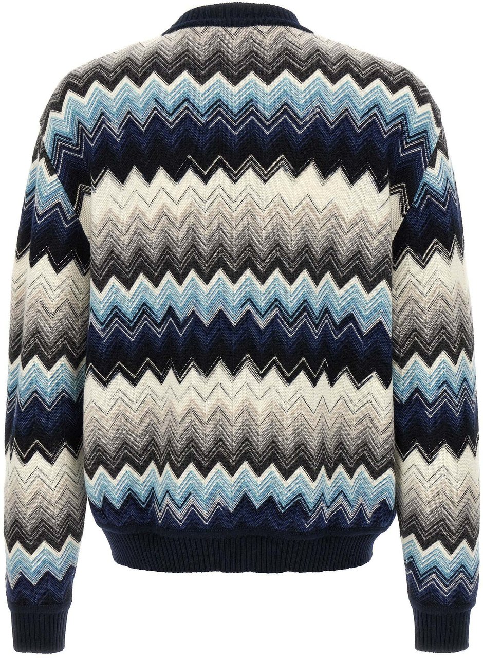 Missoni Multicolor Wool Cardigan Divers