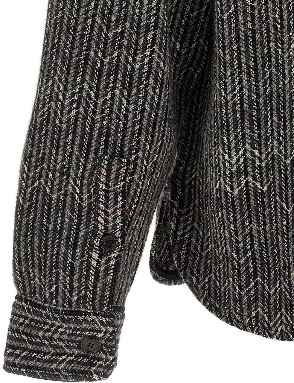 Missoni Gray Wool Blouse Grijs