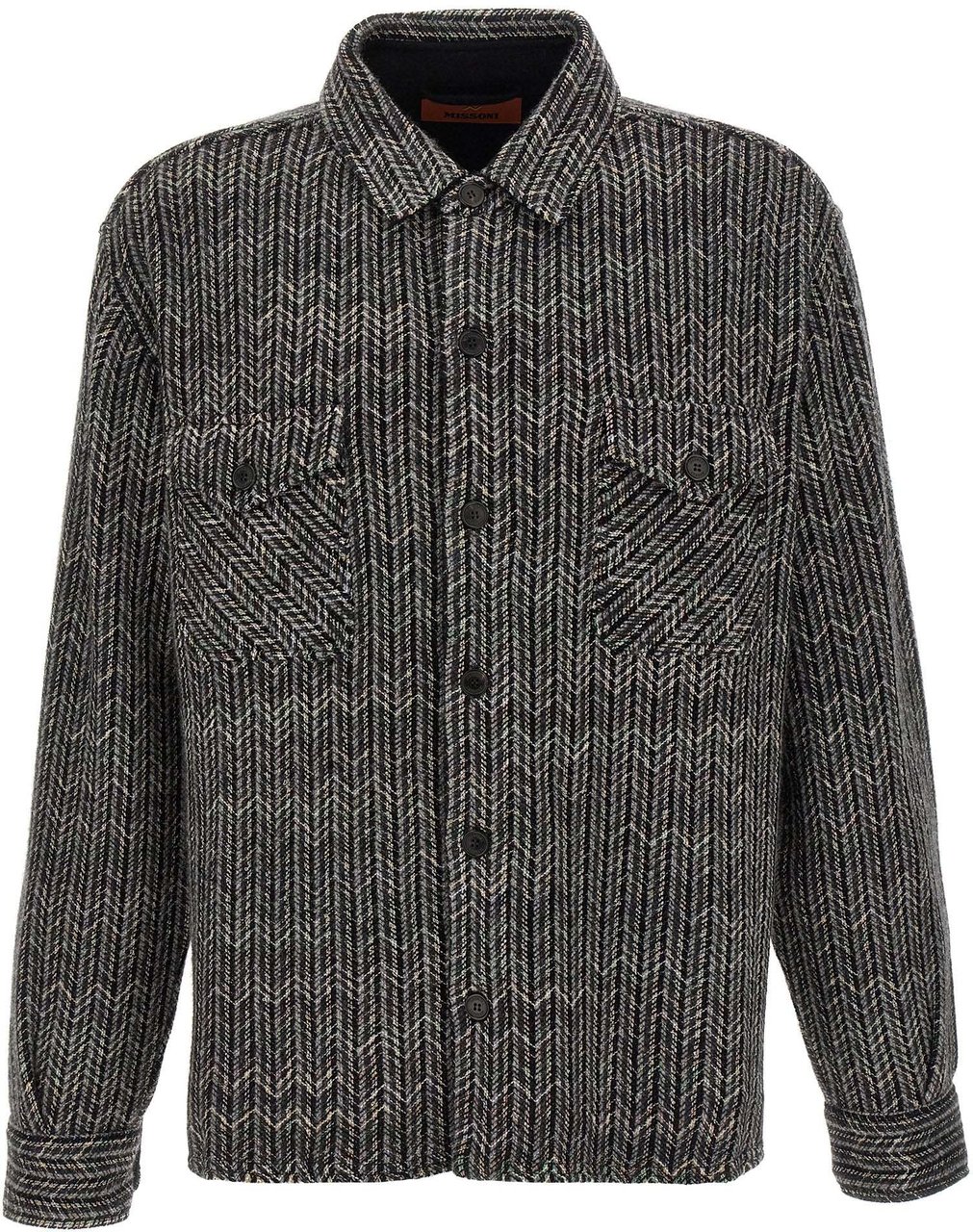 Missoni Gray Wool Blouse Grijs