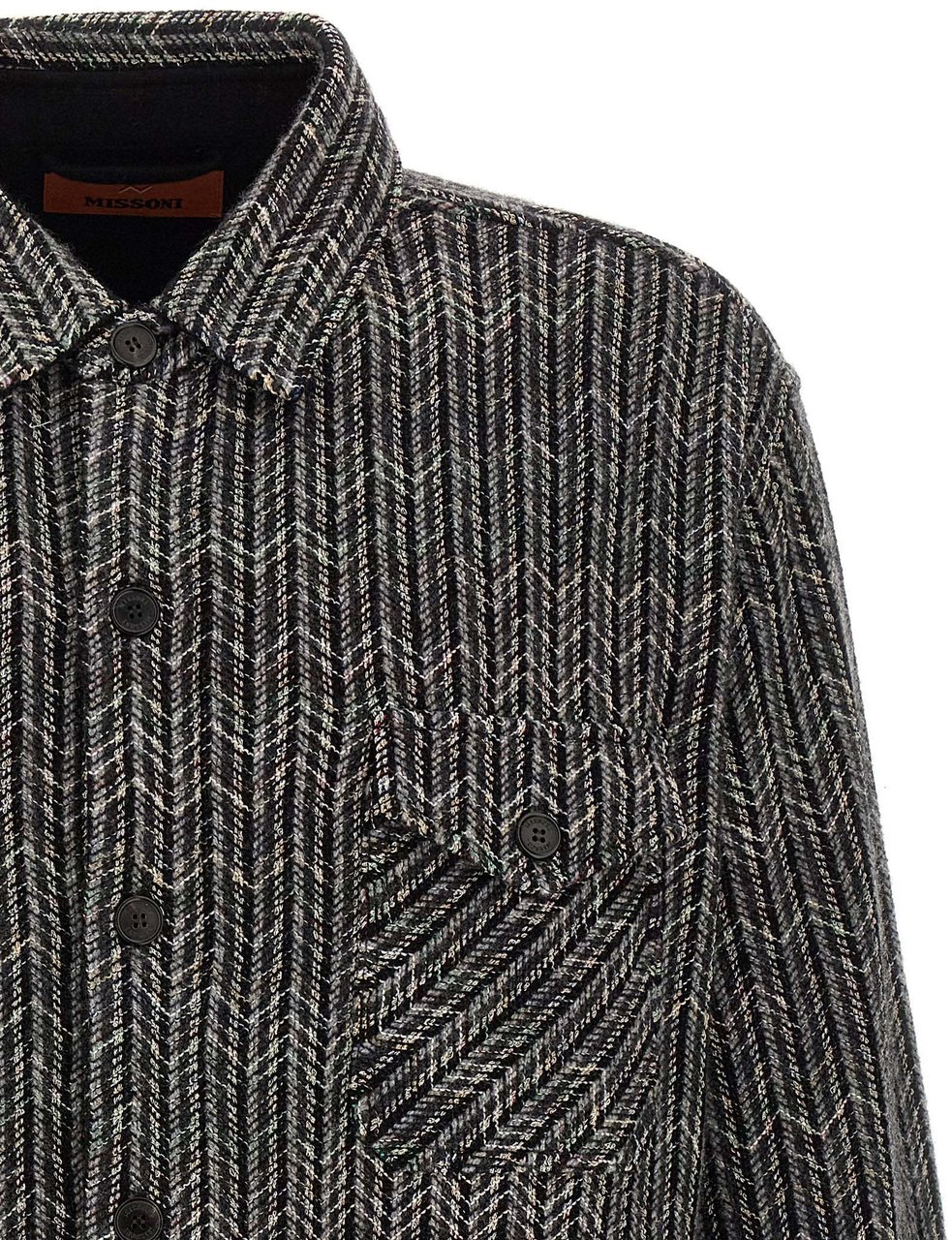 Missoni Gray Wool Blouse Grijs