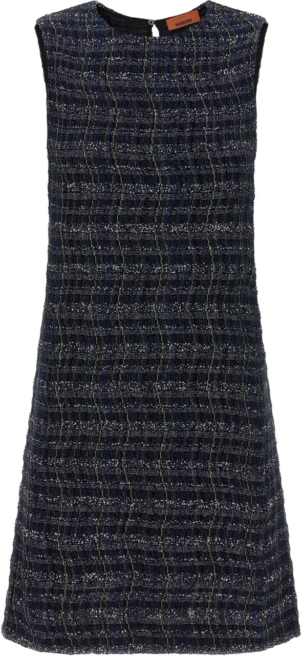 Missoni Multicolor Viscose Short Dress Divers