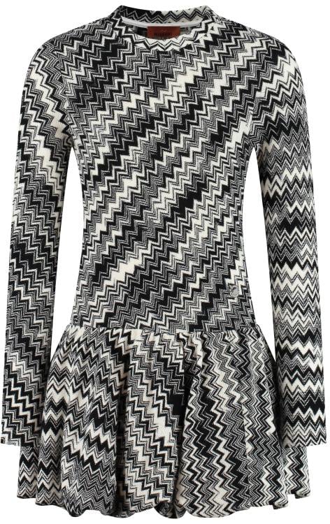 Missoni Jersey Dress Zwart