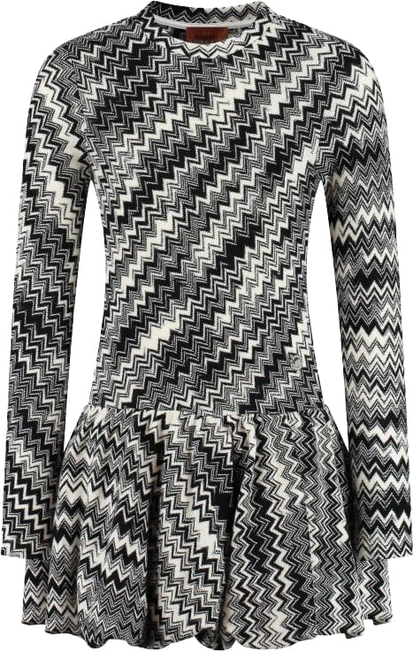Missoni Jersey Dress Zwart