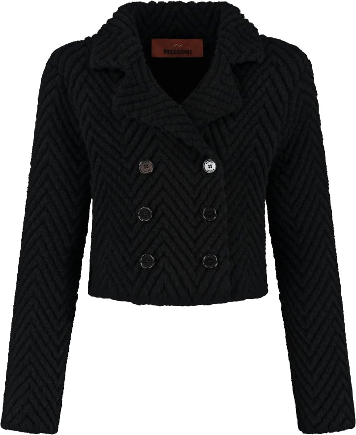 Missoni Knit Jacket Zwart
