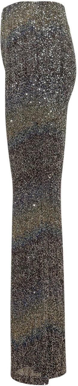 Missoni Trousers Multicbrown/Blu/Yell Zwart
