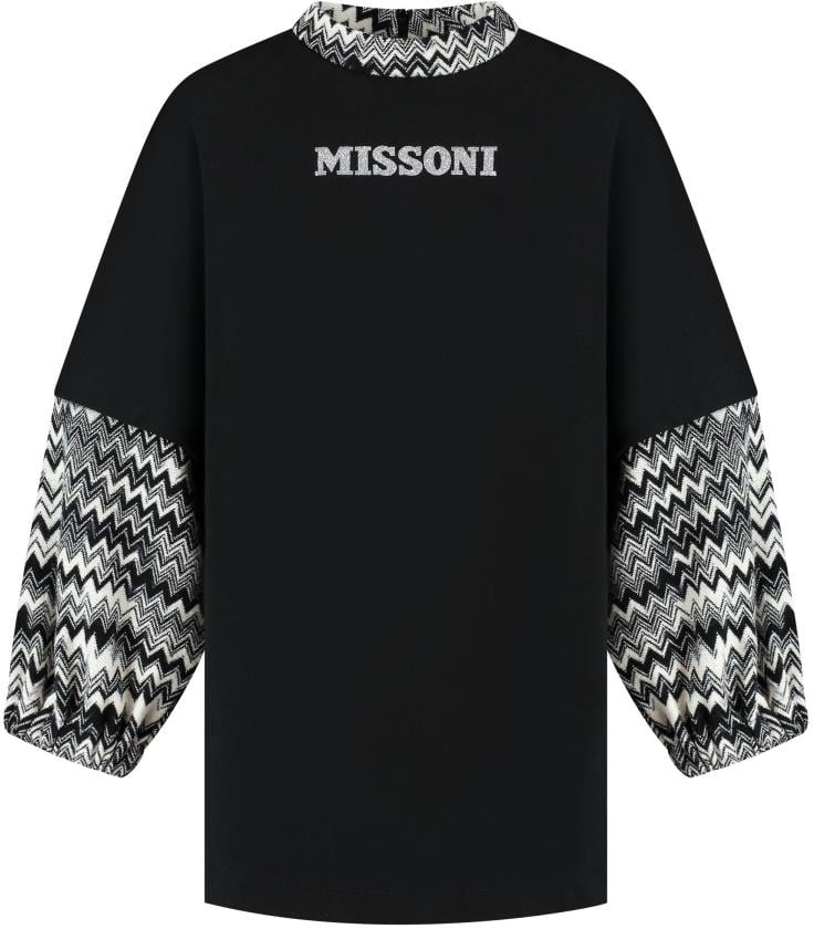 Missoni Fleece Dress Zwart